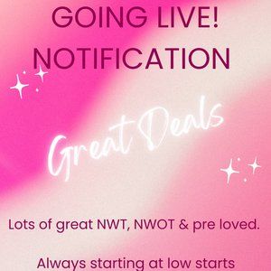 COPY - GOING LIVE! Women's XS - 3XL Tops, Dresses, Leggings